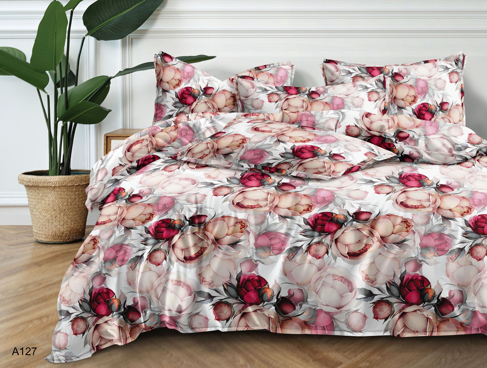 IMG-20251109-WA0007 180×200 Komplet pościeli w kwiaty - obrazek 1