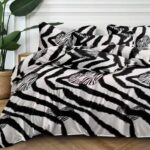 180×200 Komplet pościeli zebra