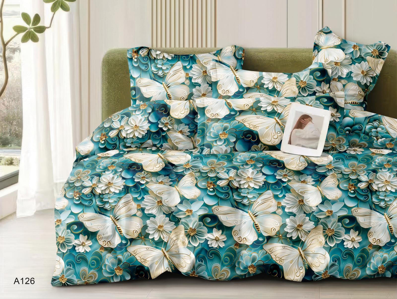 IMG-20260103-WA0022 160×200 Komplet pościeli w kwiaty i motyle - obrazek 1